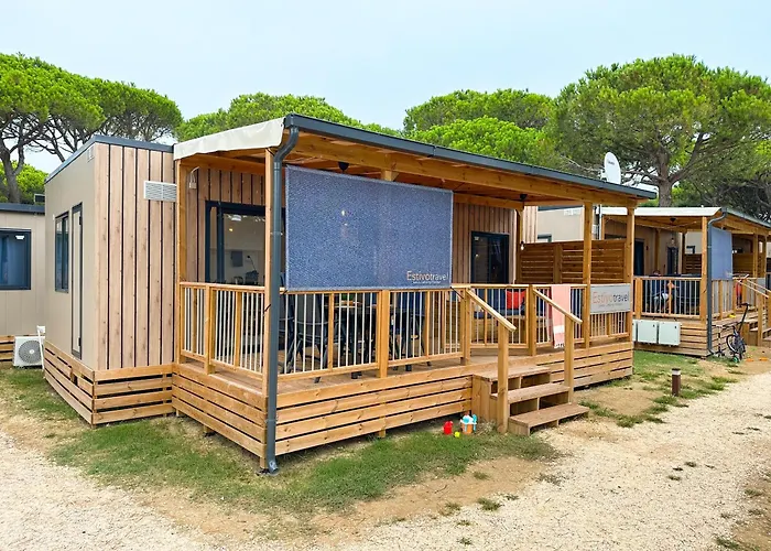 Estivo Premium Deluxe Mobile Homes On Camping Malibu Beach