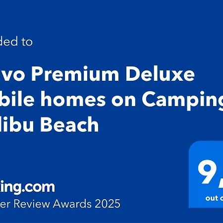 Estivo Premium Deluxe Mobile Homes On Malibu Campeggio Lido di Jesolo