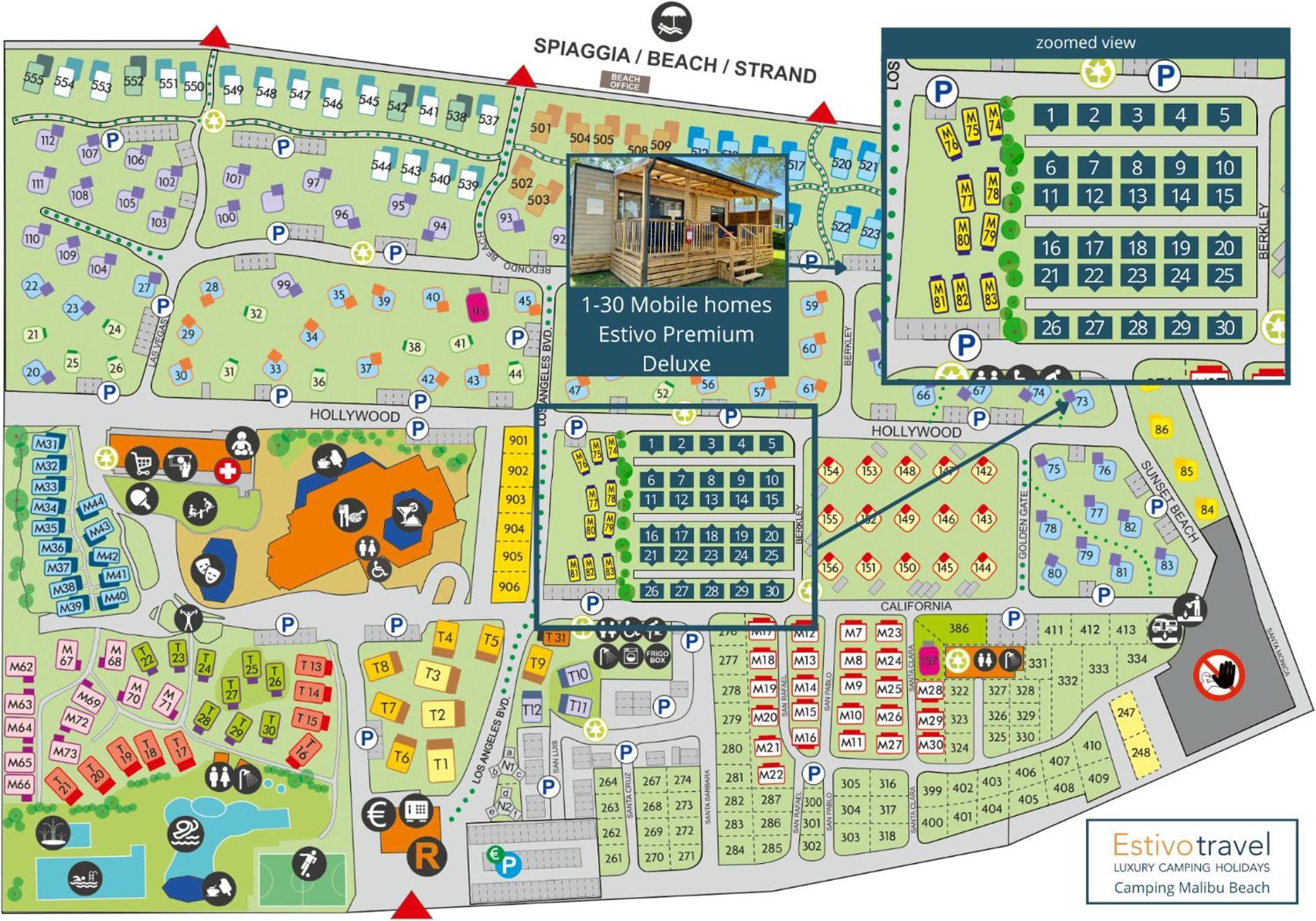 Estivo Premium Deluxe Mobile Homes On Malibu Lido di Jesolo